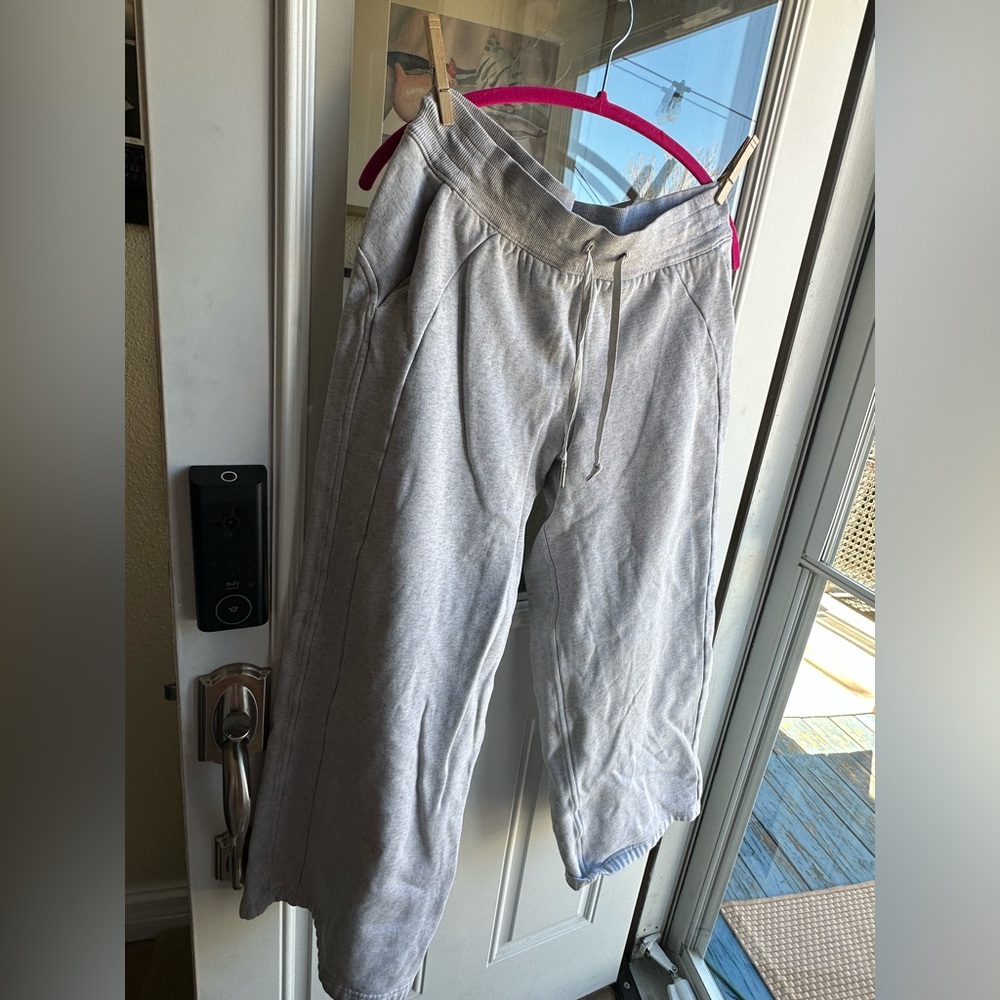 Scuba Mid-Rise Wide Leg Pant